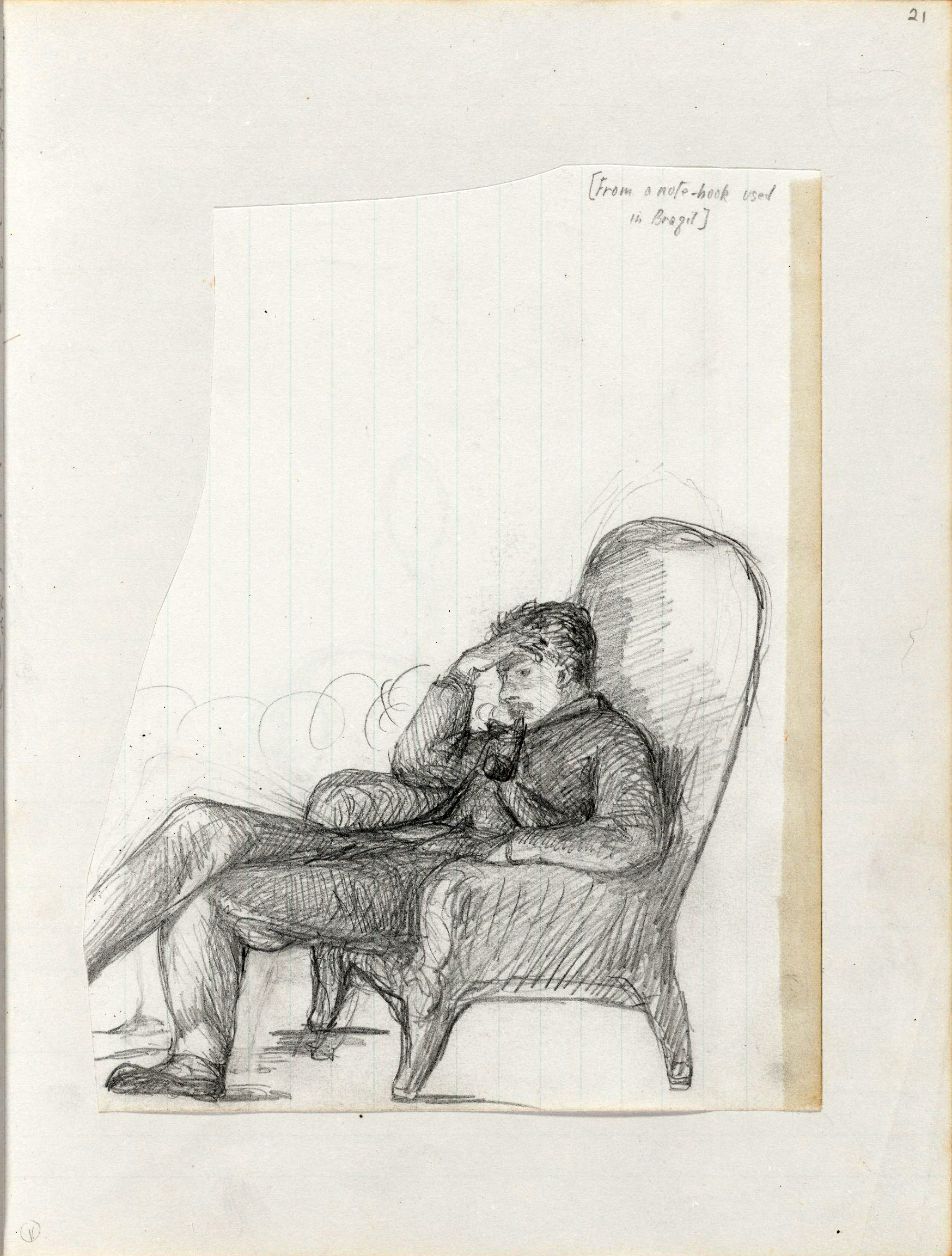 William James, Brazil, 1865