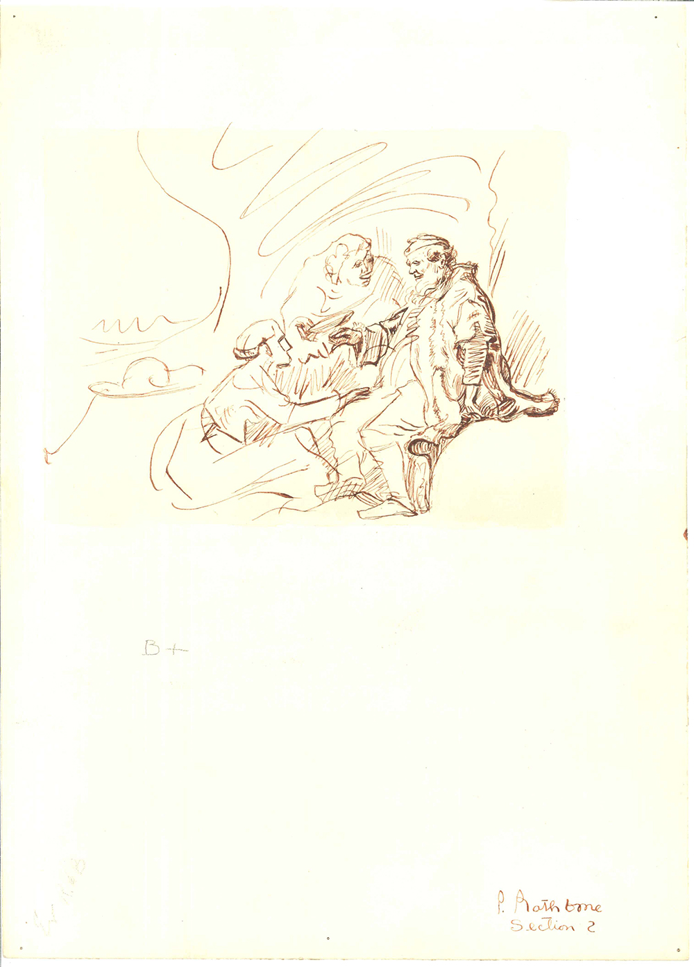Student drawings and color study 1905-1949 Harvard University