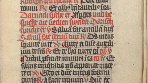 Office for the anointing of the sick 1450 (ca.) Nuremberg, Germany