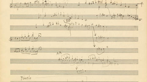 Sketch for Piano Concerto with Selected Orchestra 1985 (ca.) New York, NY