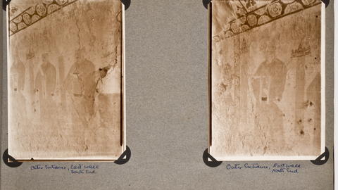 Langdon Warner Photograph Album 1920s Wanfo Xia, China
