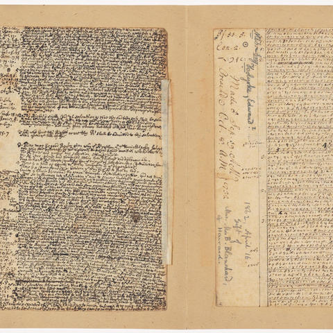 Sermons of Edward Holyoke, 1720-1732, Harvard University