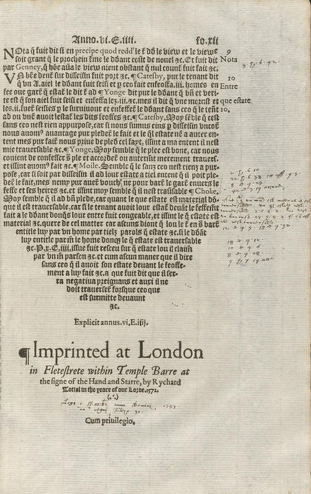 Folio recto