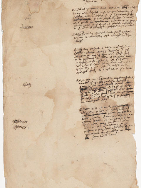 Increase Mather's "Queries Worthy of Consideration" 1700 Harvard University
